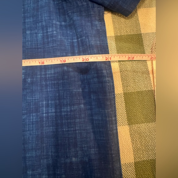 Construct Slim Fit Four-Way Stretch Performance Chambray Shirt - Picture 11 of 15